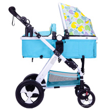 China baby stroller manufacturer high landscape and foldable baby pram stroller 3 in 1